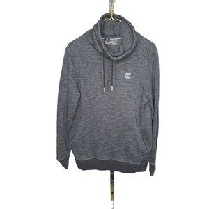 Under Armour Sweatshirt Womens Fitted Small Cold Gear Dark Gray